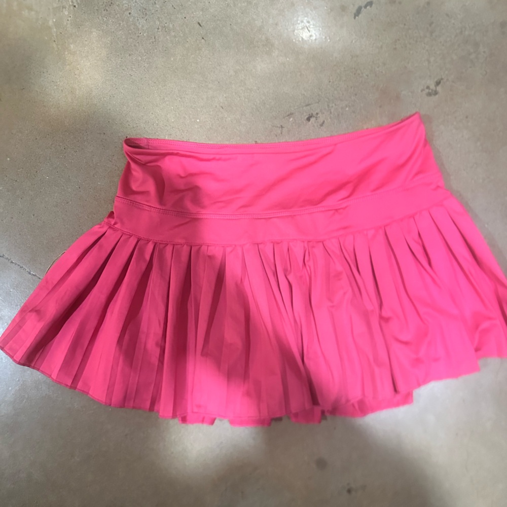 pink gold hinge skirt